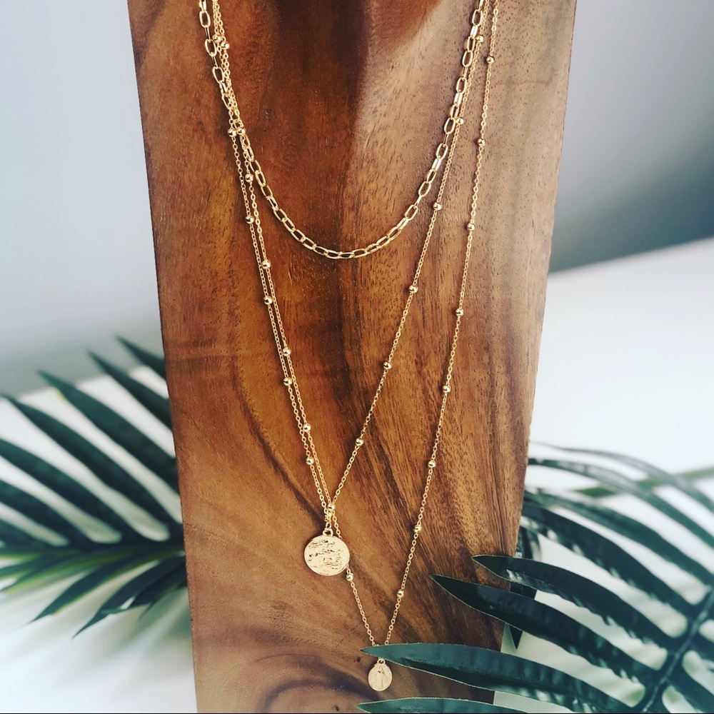 NEW Gold plated necklace